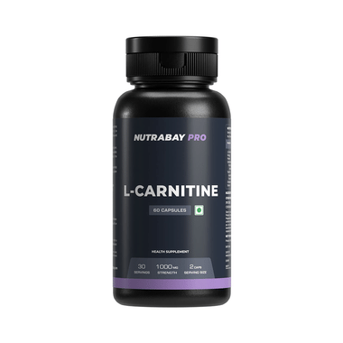 Nutrabay Pro L-Carnitine For Fat Loss & Faster Recovery | Capsule
