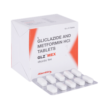 GLZ MEX 60mg/500mg Tablet