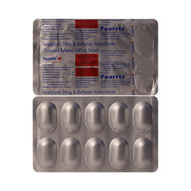 Tenlifil M 500mg/20mg Tablet