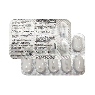 Fego 650mg Tablet