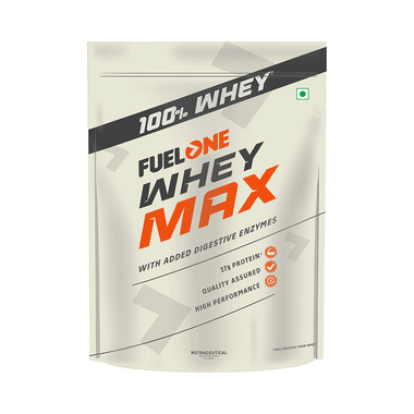 Fuel One Whey Max, Whey Protein Concentrate & Whey Protein Isolate Chocolate Powder