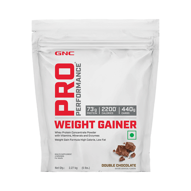 GNC Pro Performance Weight Gainer With Whey Protein | Flavour Powder Double Chocolate