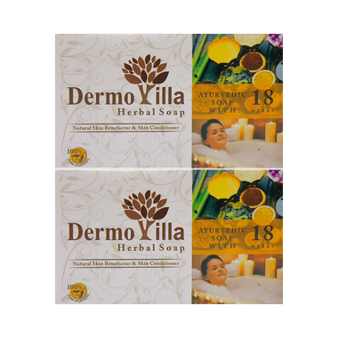 Dermo Villa Herbal Soap (75gm Each)
