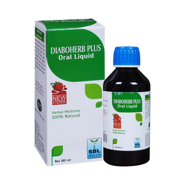 SBL Diaboherb Plus Oral Liquid Strawberry