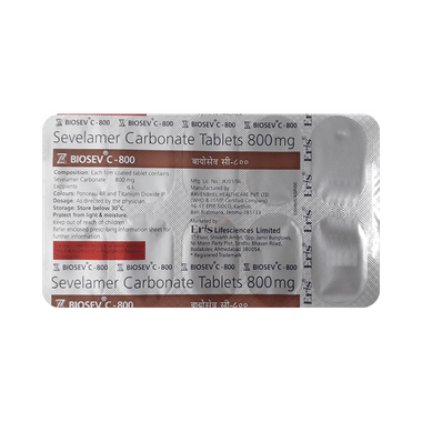 Biosev C 800 Tablet