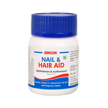 Bakson's Nail & Hair Aid Tablet