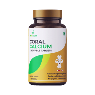 Eur Health Coral Calcium Chewable Tablet Mint