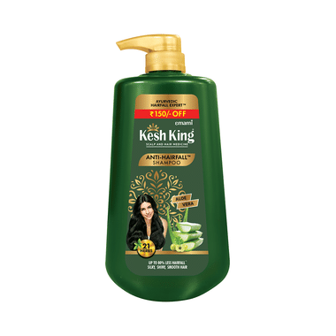 Kesh King Scalp And Hair Anti-Hairfall Shampoo With Aloe And 21 Herbs