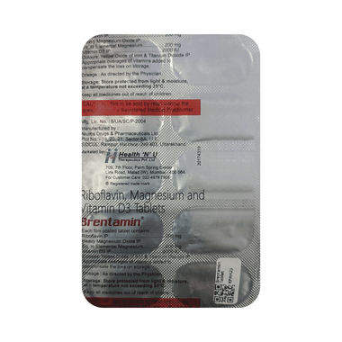 Brentamin Tablet 10s