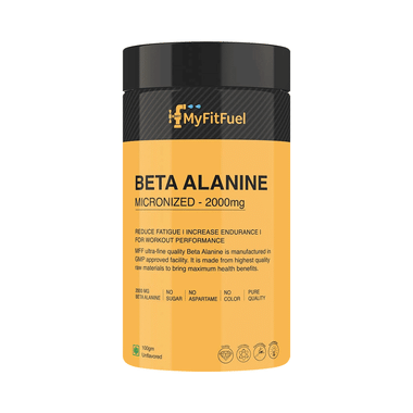 MyFitFuel Beta Alanine Micronized 2000mg Powder Unflavoured