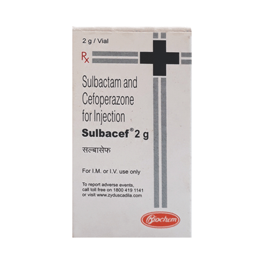 Sulbacef 1000mg/1000mg Injection