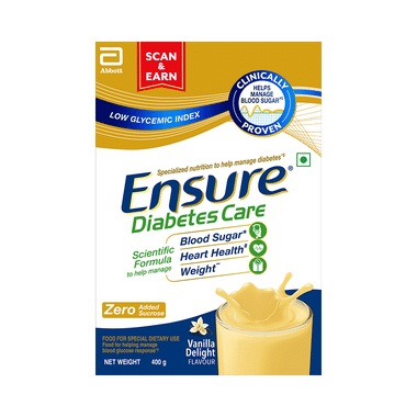 Ensure Diabetes Care Specialized Nutrition Drink Powder Vanilla Delight