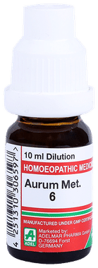 ADEL Aurum Met. Dilution 6 ADEL Aurum Met. Dilution 6