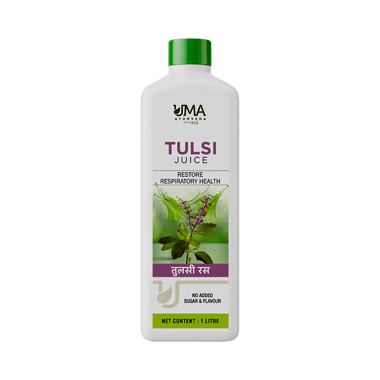 Uma Ayurveda Tulsi Juice Supports Immunity | Common Cold And Cough
