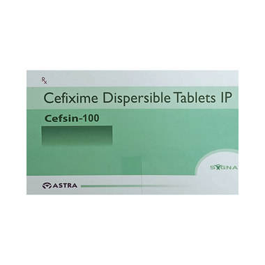 Cefsin 100 Tablet DT