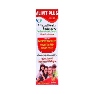 Alivit Plus Syrup Pineapple