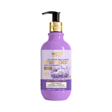 WOW Skin Science Rice Water & Lavender Shampoo