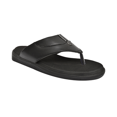 Edelie DSLP-56022 Men Doctor Slippers Orthopedic And Diabetic Black 9