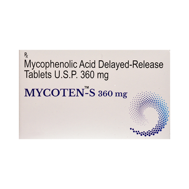 Mycoten-S 360mg Tablet DR