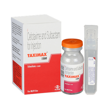 टैक्सीमैक्स 1500 एमजी इन्जेक्शन