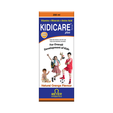 Kidicare Plus Syrup Orange