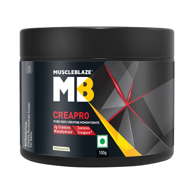 MuscleBlaze Creapro Creatine | With Creapure For Lean Muscles, Energy & Strength | Unflavoured