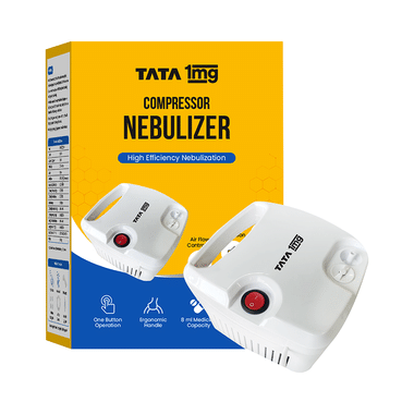 Tata 1mg Compact Nebulizer with Adjustable Flow Rate NB-03