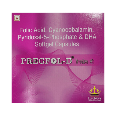 Pregfol-D Soft Gelatin Capsule