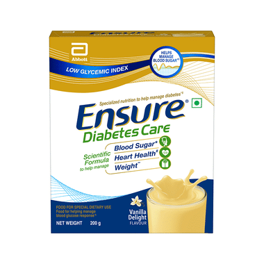 Ensure Diabetes Care Nutrition To Help Control Blood Sugar Levels Powder Vanilla Delight