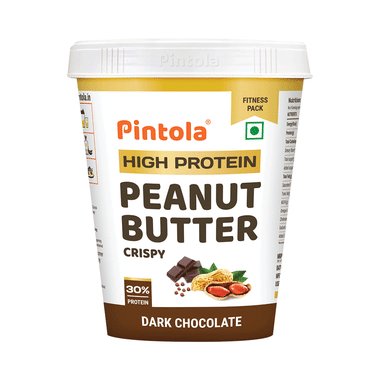 Pintola High Protein Peanut Butter Crispy Dark Chocolate