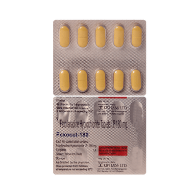 Fexocet 180mg Tablet