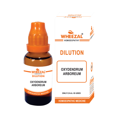 Wheezal Oxydendrum Arbo Dilution 1M