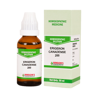 Bakson's Homeopathy Erigeron Canadense Dilution 200