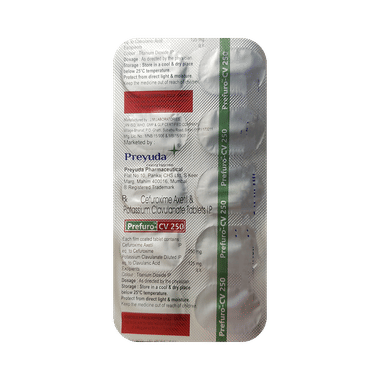 Prefuro-CV 250 Tablet