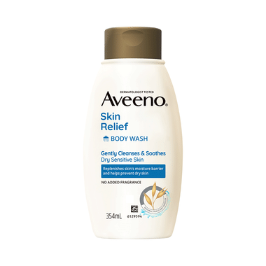 Aveeno Skin Relief Body Wash | For Itchy, Dry Skin | Fragrance-Free