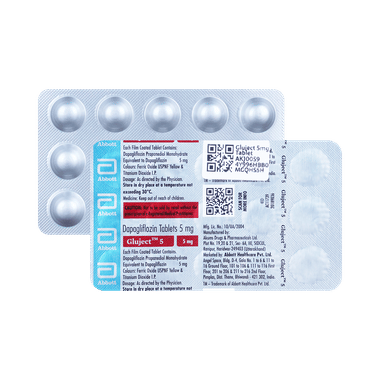 Gluject 5mg Tablet