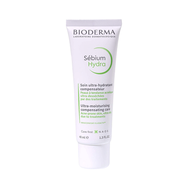 Bioderma Sebium Hydra Moisturiser | For Acne Prone & Ultra-Dry Skin