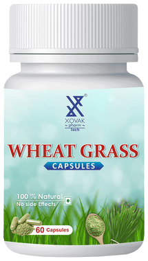 Xovak Pharmtech Wheat Grass Capsule Xovak Pharmtech Wheat Grass Capsule