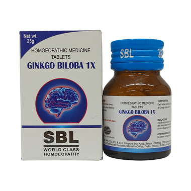 SBL Ginkgo Biloba Tablet 1X
