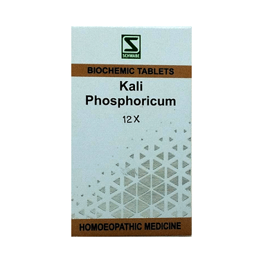 Dr Willmar Schwabe India Kali Phosphoricum Biochemic Tablet 12X