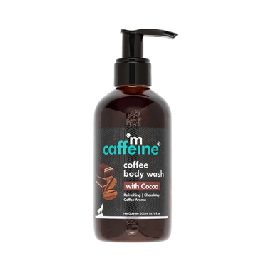 MCaffeine Coffee Body Wash With Berries | De-Tan & Deep Cleansing Shower Gel With Cocoa