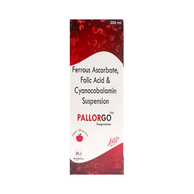 Pallorgo Oral Suspension Apple Sugar Free