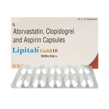 Lipitab Gold 75mg/10mg/75mg Capsule