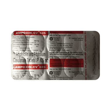 Ampoxin-CV 500mg/125mg Tablet