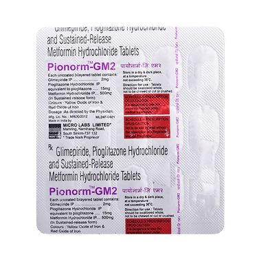 Pionorm-GM 2 Tablet SR