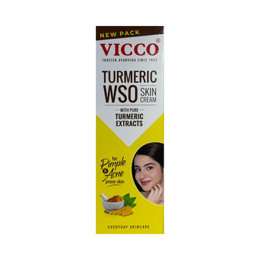 Vicco Turmeric Wso Skin Cream | Fights Pimples & Blemishes
