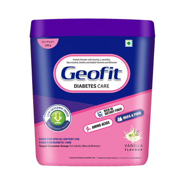 Geofit Diabetes Care Powder Vanilla