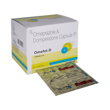 Omefol D  10mg/20mg Capsule