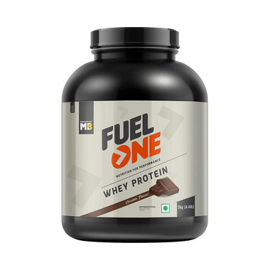 MuscleBlaze Fuel One Whey Protein, 24 g Protein, 5.29 g BCAA & 4.2 g Glutamic Acid | Chocolate