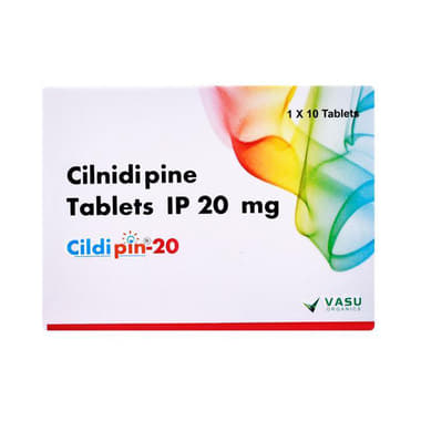 Cildipin 20mg Tablet